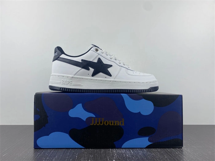 Comfortable A Bathing Ape Bape Sta JJJJound White Navy 1I73-291- 5320