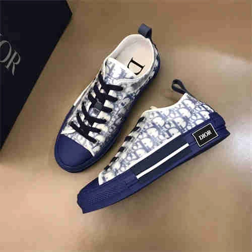Reliable DR B23 LOW TOP OBLIQUE SNEAKER BLUE 1160