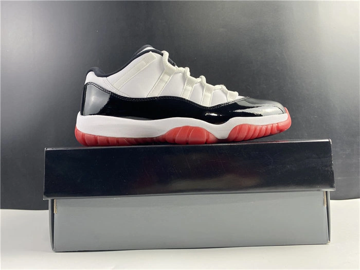 Unique Jordan 11 Retro Low Concord Bred AV2187- 4114