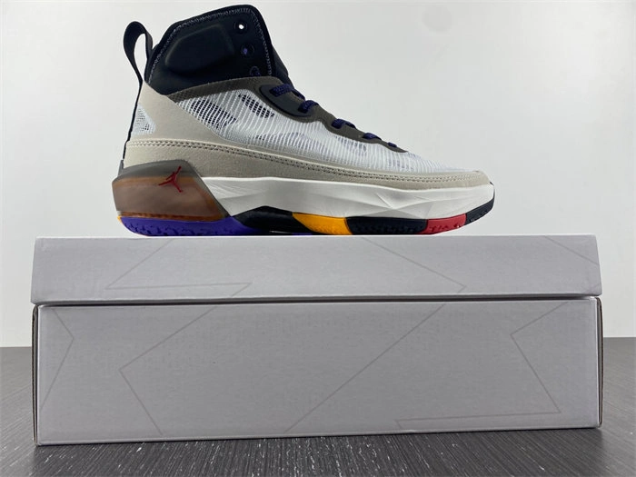 Comfortable Jordan 37 Light Bone Dark Concord DD6958- 4196