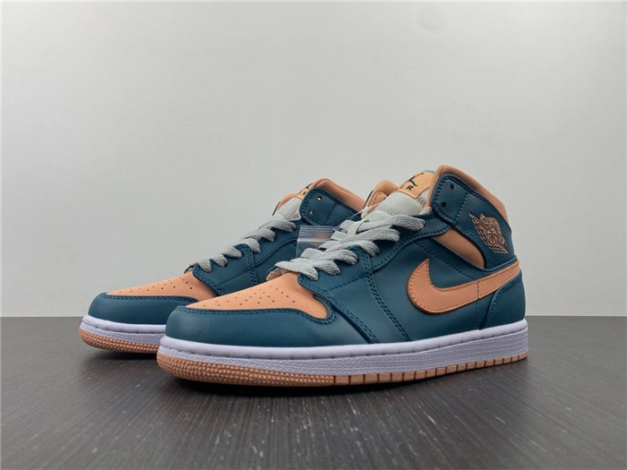 AllSeason Jordan1 Mid Dark Teal Green BQ6472- 3713