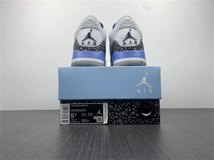Jordan3 UNC CT8532- Fashionable 3837
