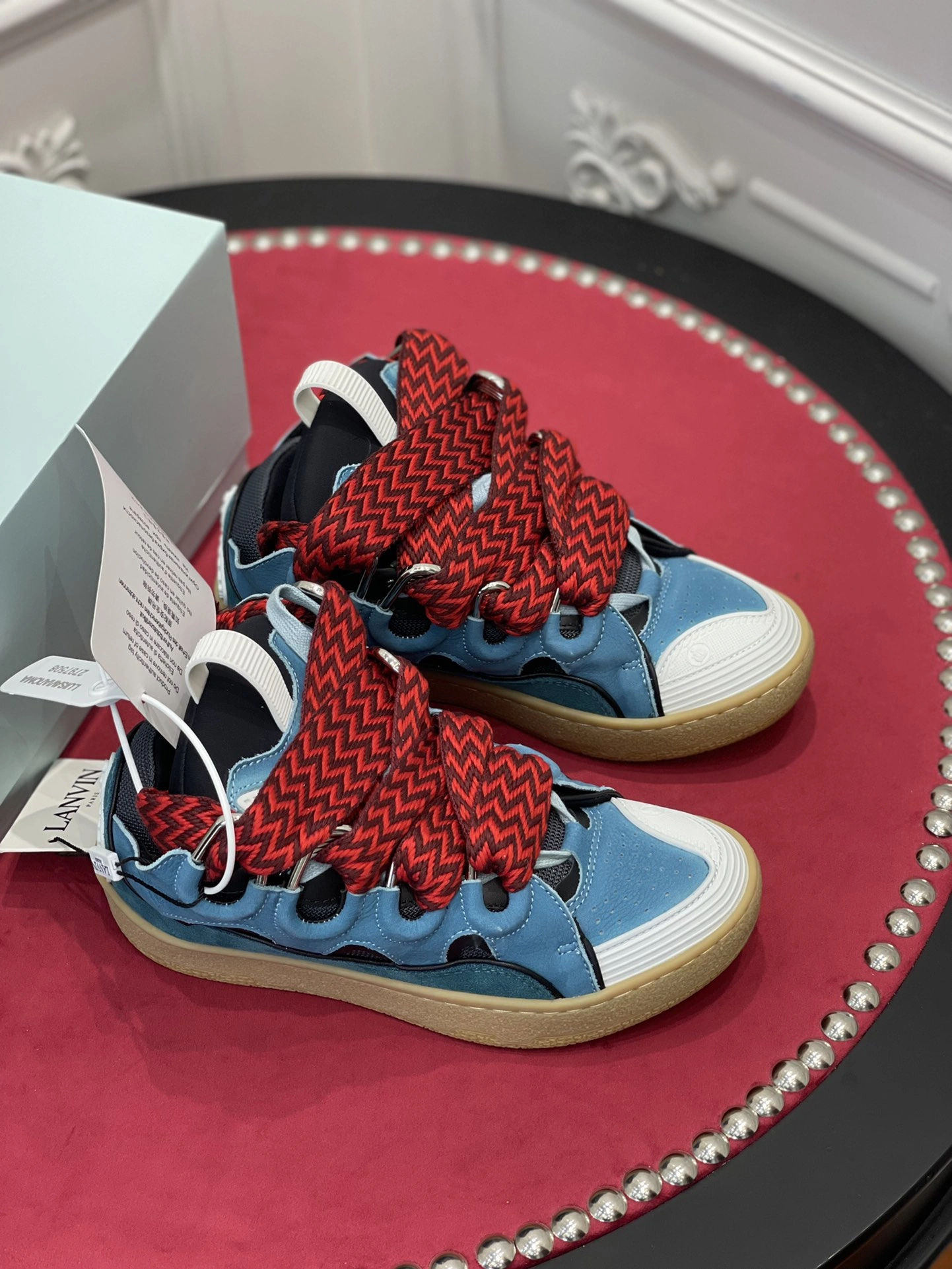 Lanvon Leather CurbBlue Grey FM-SKRK11-DRAG-A WellDesigned 831