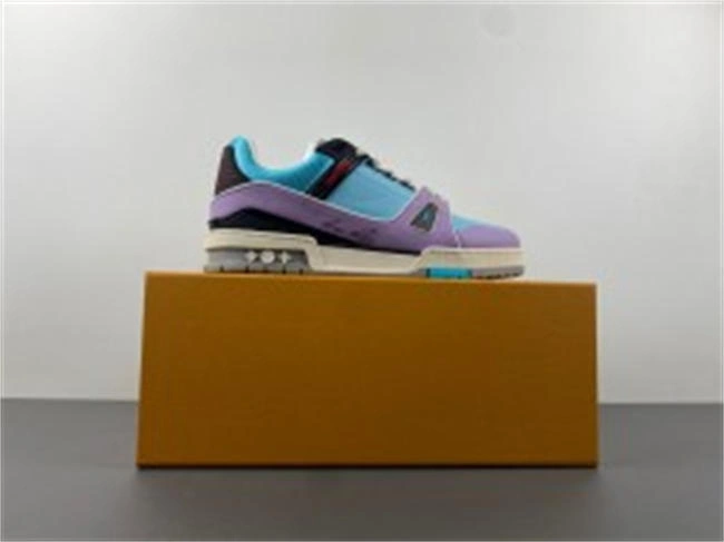 l0*is V*t0n lv trainer bluish violet pk breathable 2126