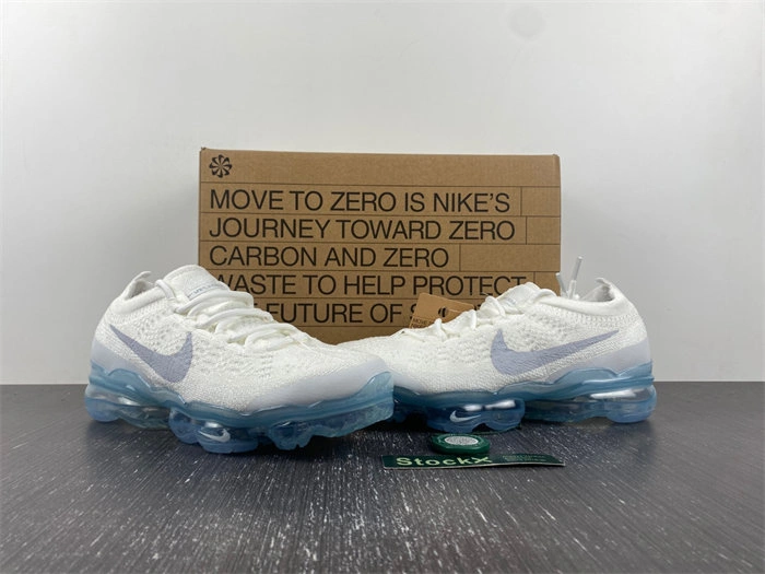 Affordable Nike Air VaporMax 2023 Flyknit White Pure Platinum DV6840- 5259