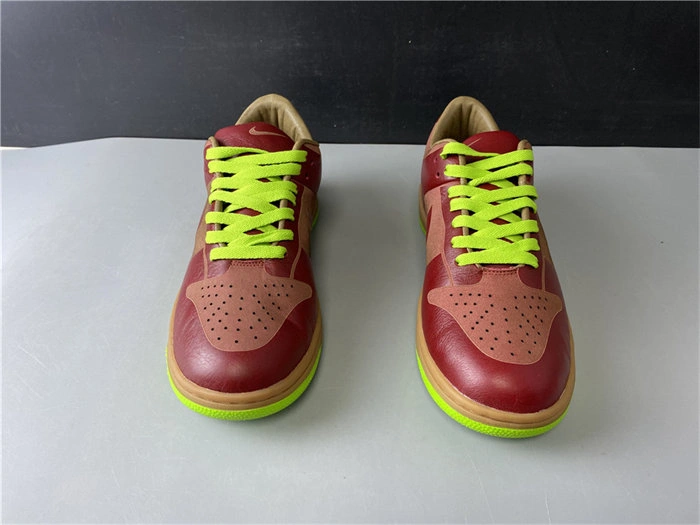 Nike Dunk Low 1-Piece Laser Varsity Red Chartreuse 311611- SportInspired 4934
