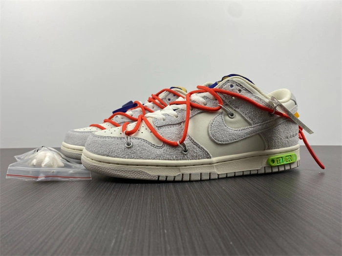 Reliable Nike Dunk Low Off-White Lot 13 DJ0950- 5056