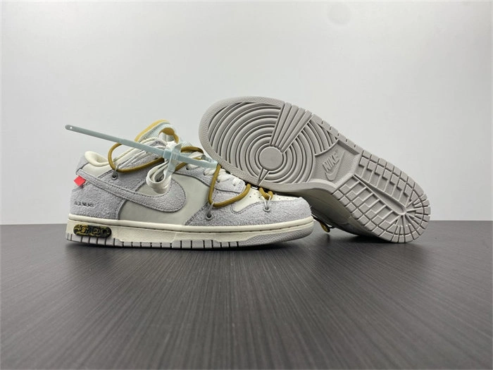ZipUp Nike Dunk Low Off-White Lot 37 DJ0950- 4745