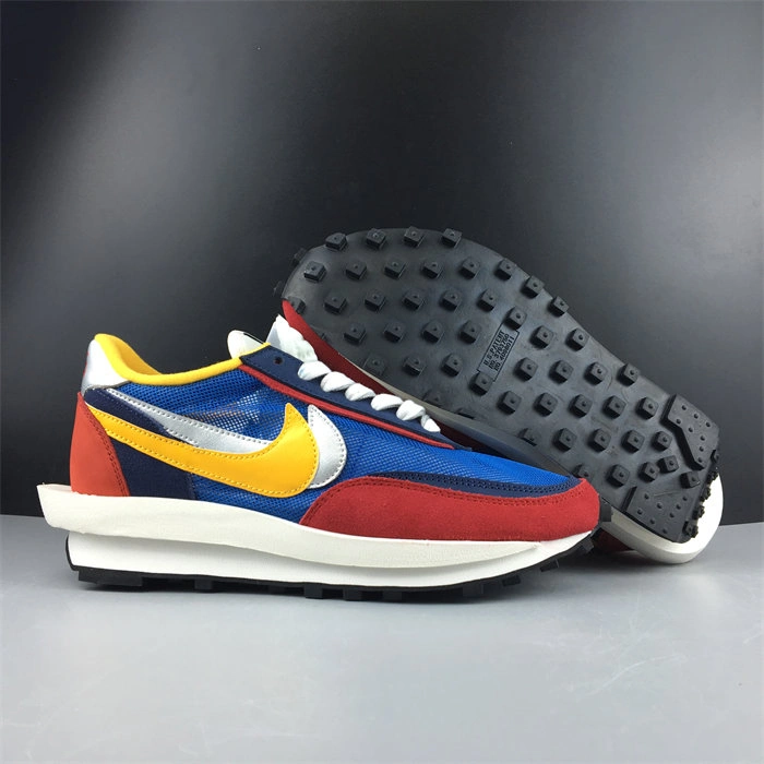 Breathable Nike LD Waffle sacai Blue Multi BV0073- 5245