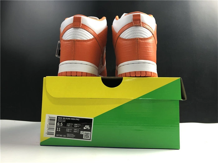 nike sb dunk high S*p*e orange 307385- effortless 4937