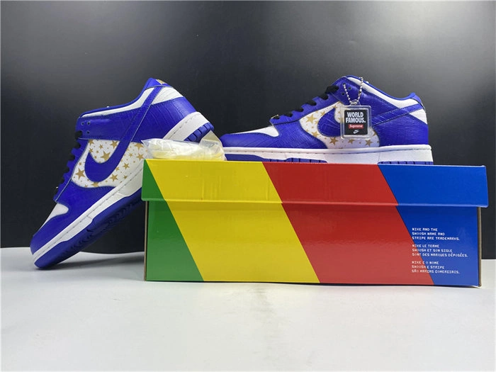 S*pportive nike sb dunk low S*p*e stars hyper royal dh3228- 4870