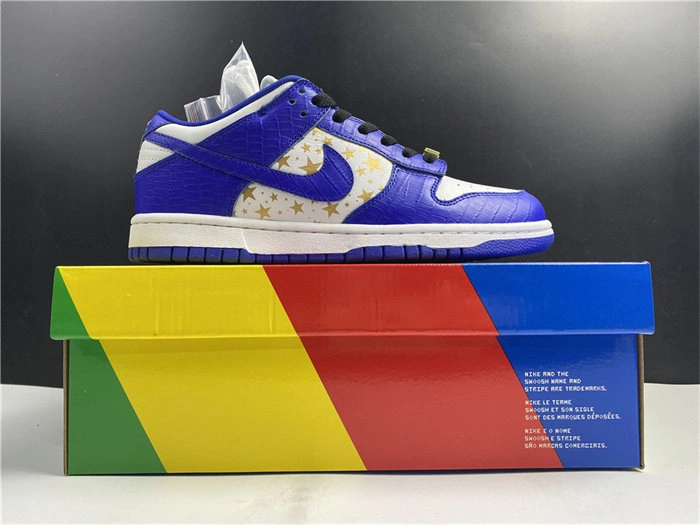 S*pportive nike sb dunk low S*p*e stars hyper royal dh3228- 4870