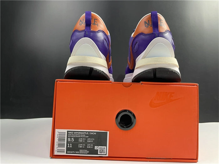 Affordable Nike Vaporwaffle sacai Dark Iris  DD1875- 5233