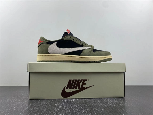 TS x AJ1 Travis Scott x Air Jordan 1 Low OG DM7866- Original 3575